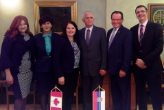 9 October 2017 The Head and members of the PFG with Canada and the members of the Canadian Parliament and “Christian Embassy”